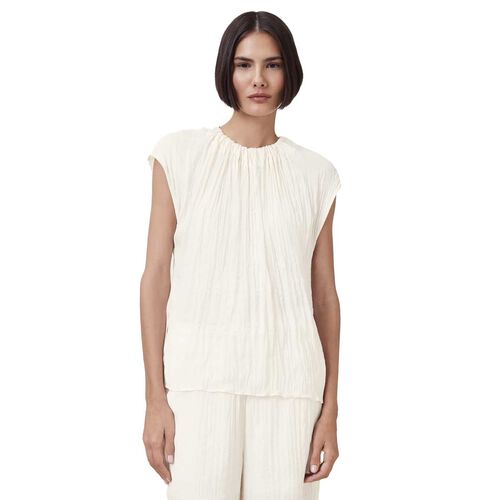 AllSaints Trisha Crinkle Top
